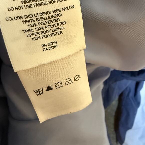 Columbia Jacket Womens Small Purple Core Jacket Hooded Zip Up Snap - Picture 12 of 13